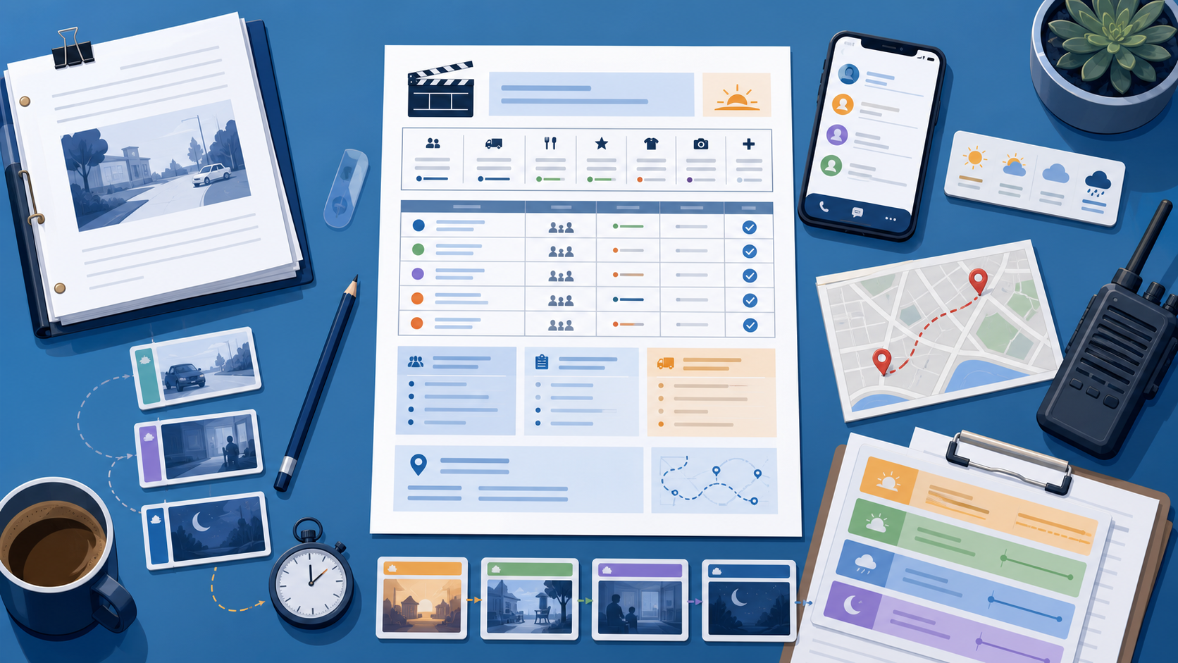 How to Make a Film Call Sheet From Your Shooting Schedule