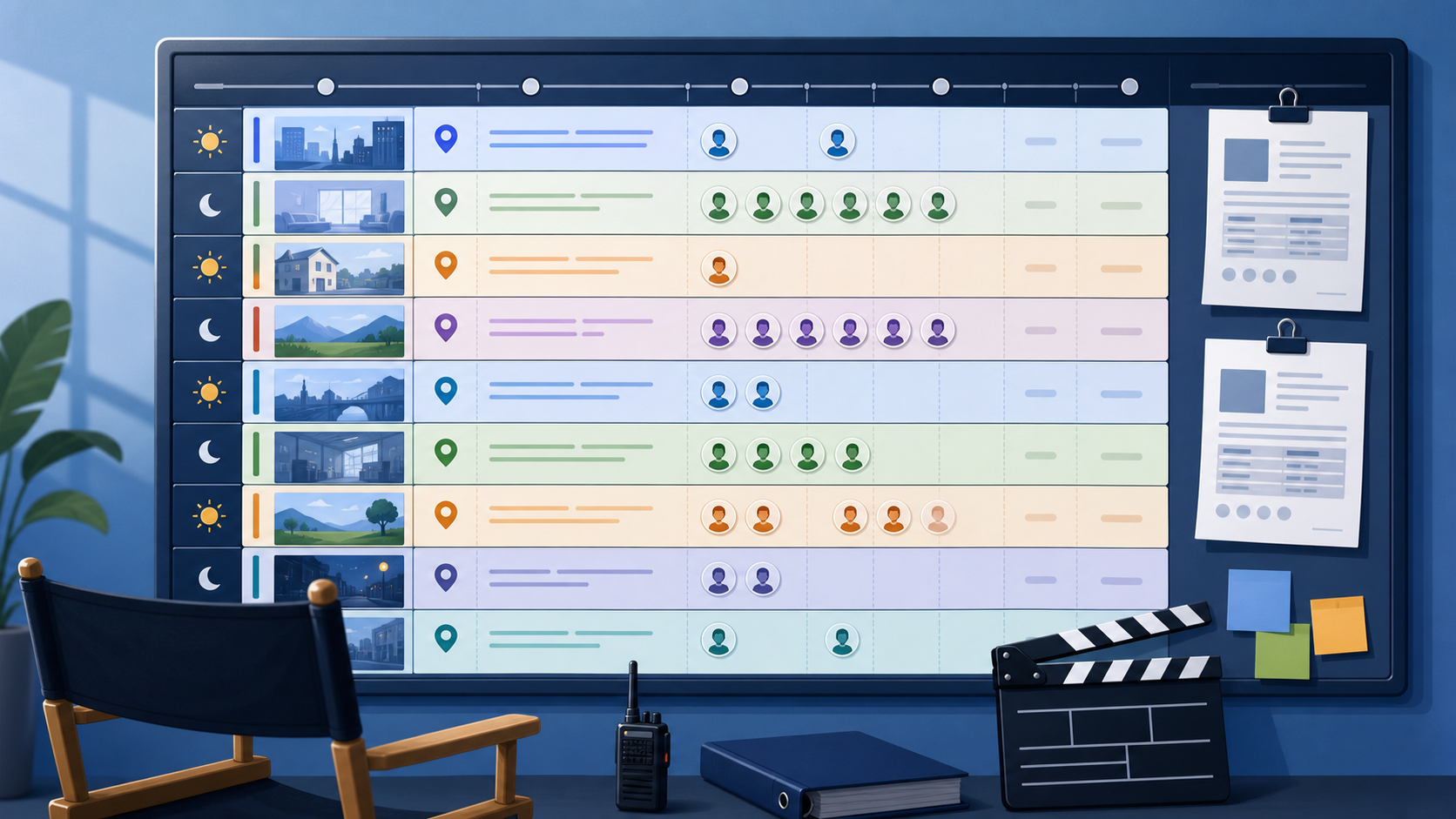 How to Make a Shooting Schedule From a Script